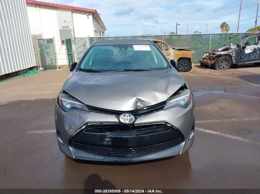 2017 Toyota Corolla Le VIN: 5YFBURHE8HP709942 Lot: 39395009