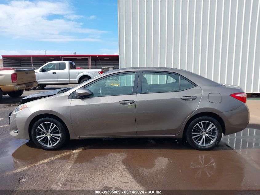 2017 Toyota Corolla Le VIN: 5YFBURHE8HP709942 Lot: 39395009