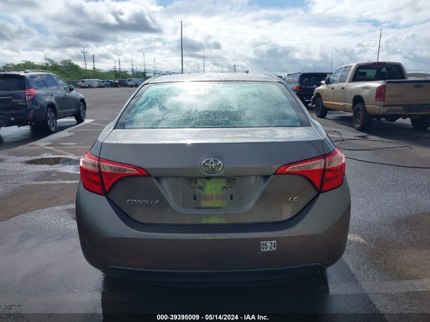 2017 Toyota Corolla Le VIN: 5YFBURHE8HP709942 Lot: 39395009