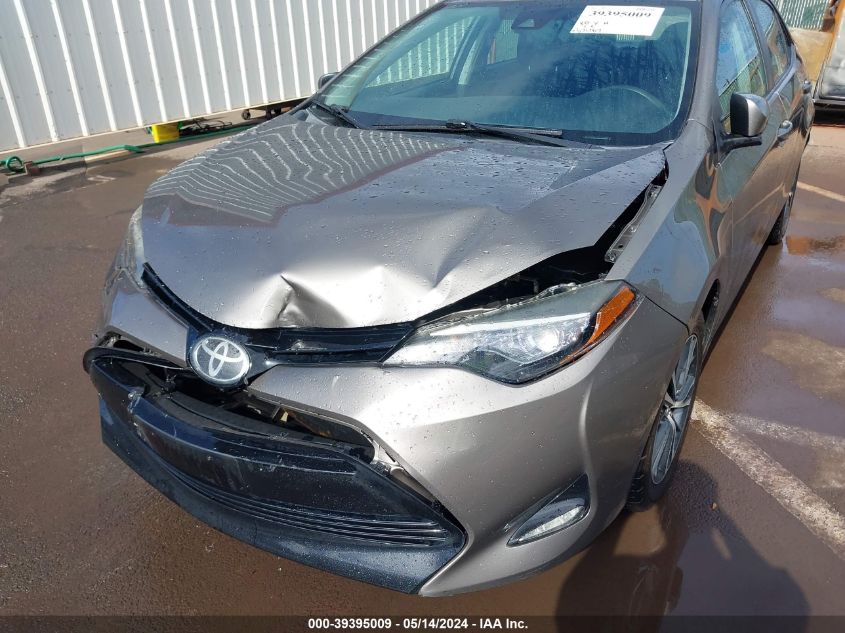 2017 Toyota Corolla Le VIN: 5YFBURHE8HP709942 Lot: 39395009