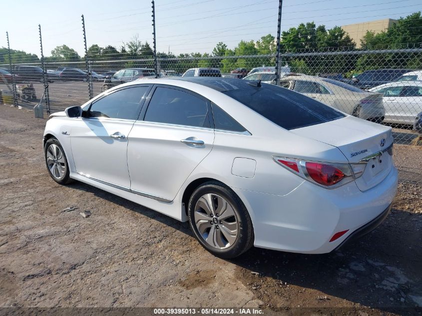 2015 Hyundai Sonata Hybrid Limited VIN: KMHEC4A4XFA119436 Lot: 39395013