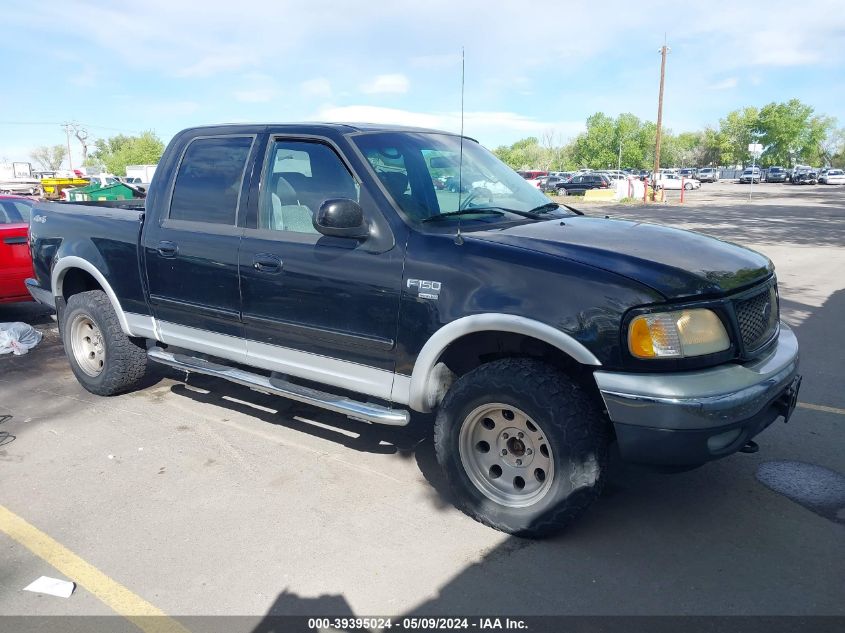 2003 Ford F-150 Lariat/Xlt VIN: 1FTRW08623KB14928 Lot: 39395024