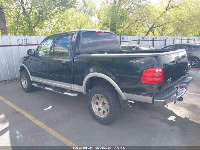 2003 Ford F-150 Lariat/Xlt VIN: 1FTRW08623KB14928 Lot: 39395024