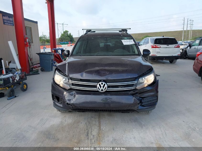 2016 Volkswagen Tiguan S/Se/Sel/R-Line VIN: WVGAV7AX8GW601962 Lot: 39395038