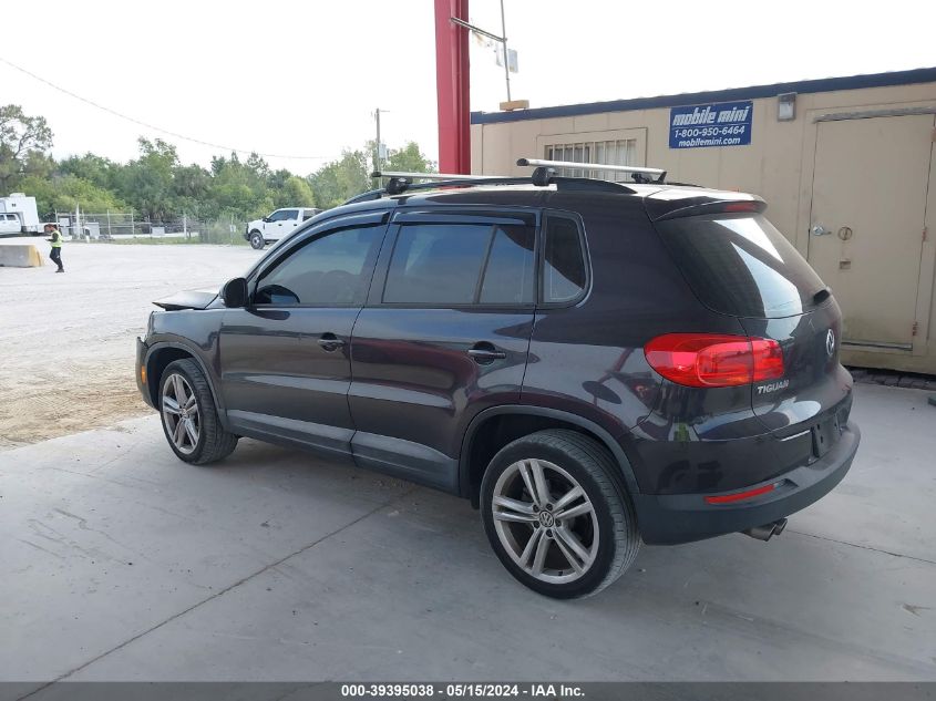 2016 VOLKSWAGEN TIGUAN S/SE/SEL/R-LINE - WVGAV7AX8GW601962