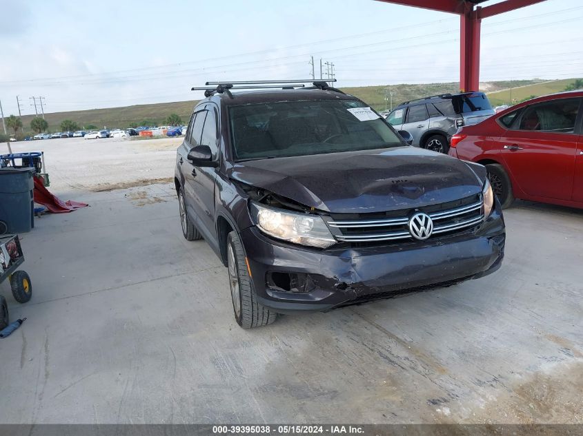 2016 Volkswagen Tiguan S/Se/Sel/R-Line VIN: WVGAV7AX8GW601962 Lot: 39395038