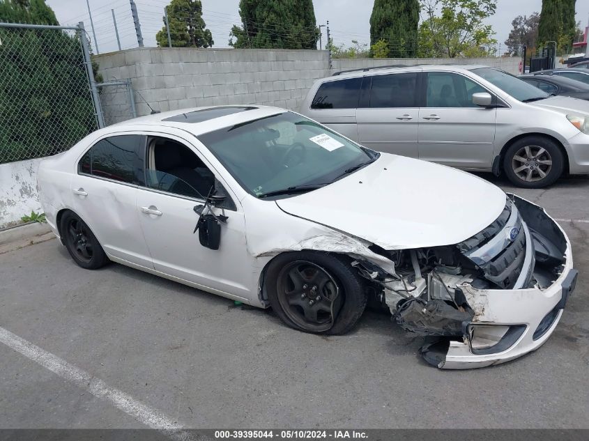 2010 Ford Fusion Se VIN: 3FAHP0HA6AR361333 Lot: 39395044