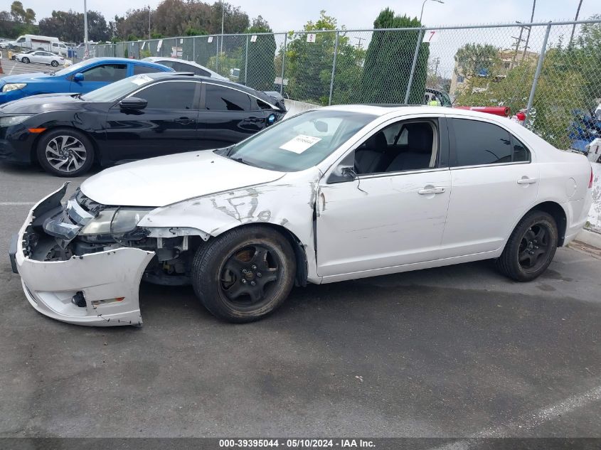 2010 Ford Fusion Se VIN: 3FAHP0HA6AR361333 Lot: 39395044