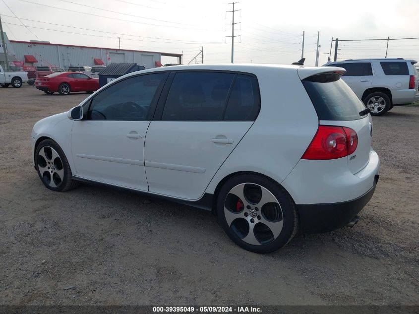 2009 Volkswagen Gti 4-Door VIN: WVWHD71K99W019995 Lot: 39395049