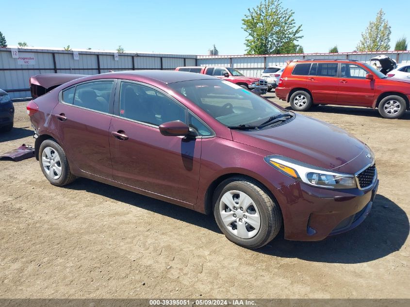 2018 Kia Forte Lx VIN: 3KPFK4A73JE255063 Lot: 39395051