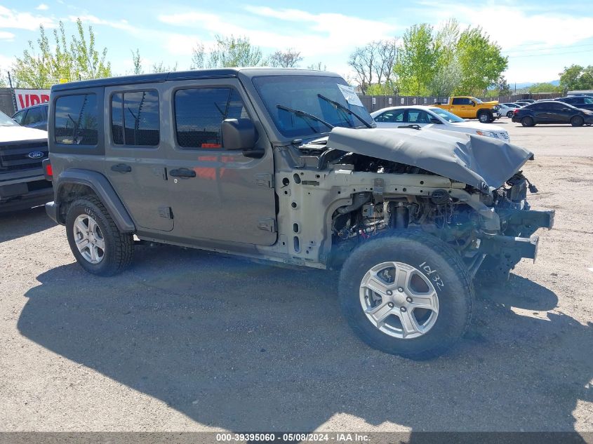 2018 Jeep Wrangler Unlimited Sahara 4X4 VIN: 1C4HJXEG2JW229034 Lot: 39395060