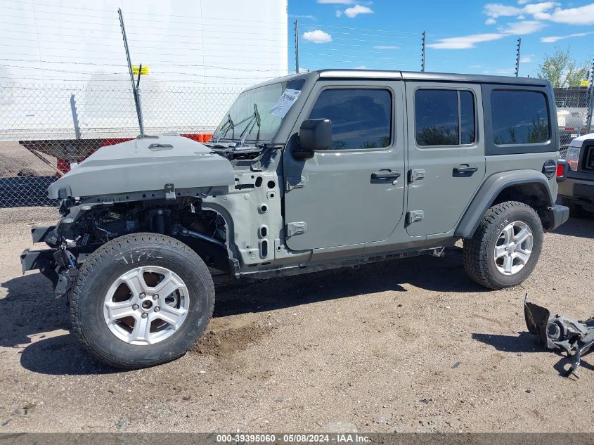 2018 Jeep Wrangler Unlimited Sahara 4X4 VIN: 1C4HJXEG2JW229034 Lot: 39395060