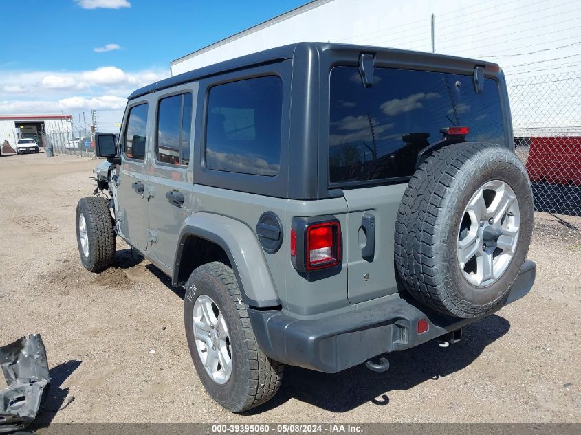 2018 Jeep Wrangler Unlimited Sahara 4X4 VIN: 1C4HJXEG2JW229034 Lot: 39395060