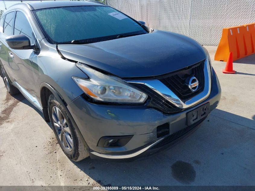 2017 Nissan Murano Sv VIN: 5N1AZ2MG0HN171399 Lot: 39395089