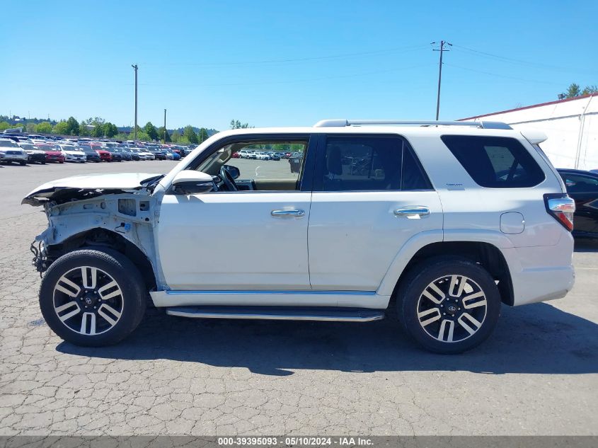 2014 Toyota 4Runner Limited VIN: JTEBU5JR5E5183456 Lot: 39395093