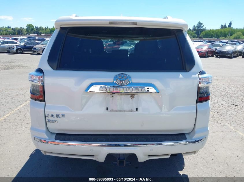 2014 Toyota 4Runner Limited VIN: JTEBU5JR5E5183456 Lot: 39395093