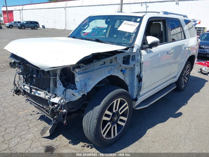 2014 Toyota 4Runner Limited VIN: JTEBU5JR5E5183456 Lot: 39395093