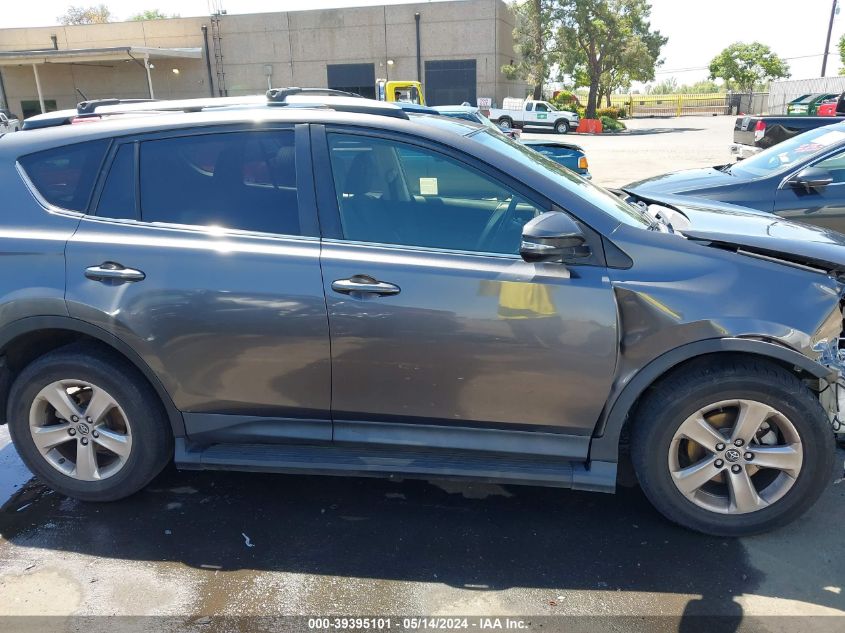 2015 Toyota Rav4 Xle VIN: JTMRFREV7FJ019162 Lot: 39395101