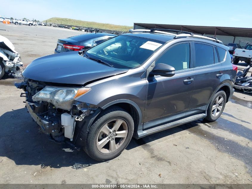 2015 Toyota Rav4 Xle VIN: JTMRFREV7FJ019162 Lot: 39395101