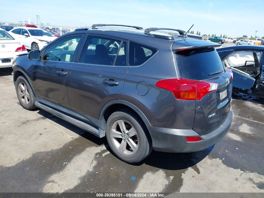 2015 Toyota Rav4 Xle VIN: JTMRFREV7FJ019162 Lot: 39395101