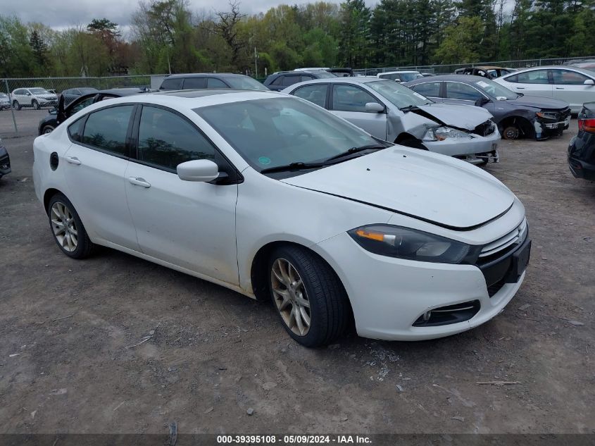 2013 Dodge Dart Rallye VIN: 1C3CDFBA8DD176534 Lot: 39395108