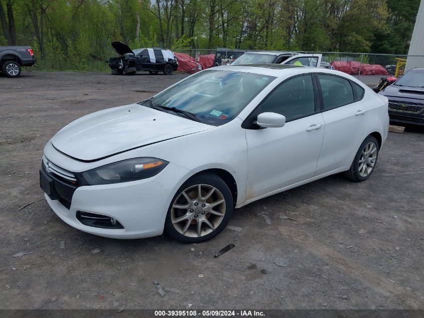 2013 Dodge Dart Rallye VIN: 1C3CDFBA8DD176534 Lot: 39395108