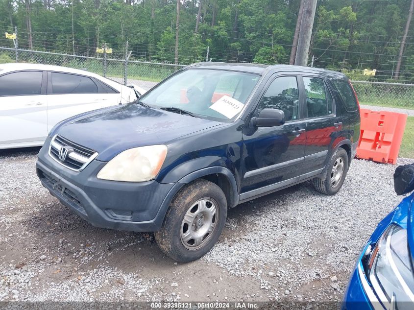 2005 Honda Cr-V Lx VIN: SHSRD68565U302599 Lot: 39395121