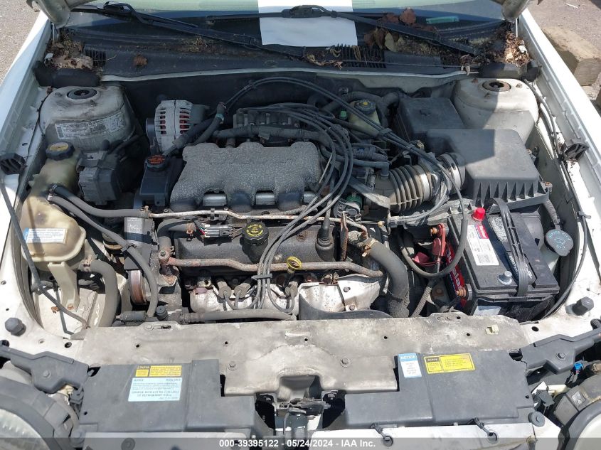 2001 Chevrolet Malibu Ls VIN: 1G1NE52J616206201 Lot: 39395122