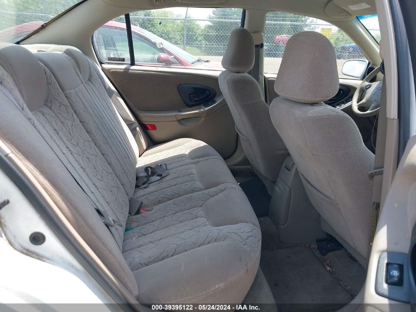 2001 Chevrolet Malibu Ls VIN: 1G1NE52J616206201 Lot: 39395122