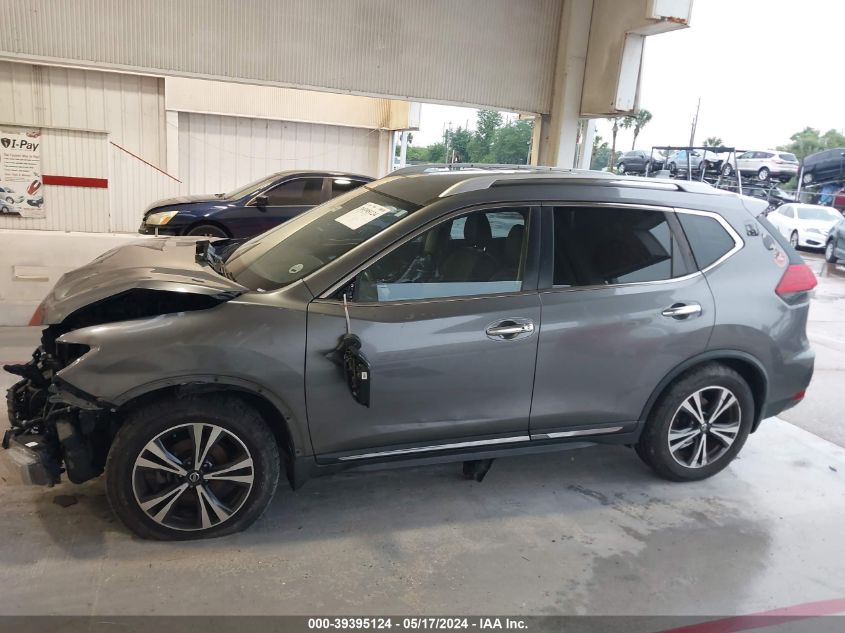 2017 Nissan Rogue Sl VIN: JN8AT2MTXHW150836 Lot: 39395124