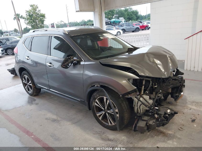 2017 Nissan Rogue Sl VIN: JN8AT2MTXHW150836 Lot: 39395124