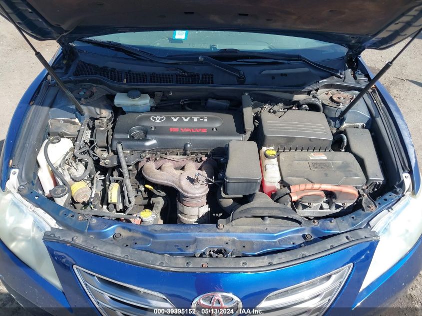 2007 Toyota Camry Hybrid VIN: 4T1BB46K47U017854 Lot: 39395152