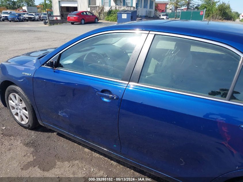 2007 Toyota Camry Hybrid VIN: 4T1BB46K47U017854 Lot: 39395152