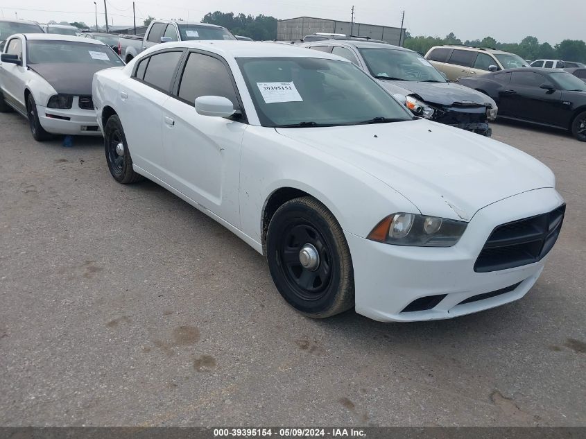 2013 Dodge Charger Police VIN: 2C3CDXAG0DH627678 Lot: 39395154