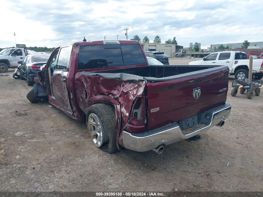 2017 Ram 1500 Laramie 4X4 5'7 Box VIN: 1C6RR7NT6HS503063 Lot: 39395158