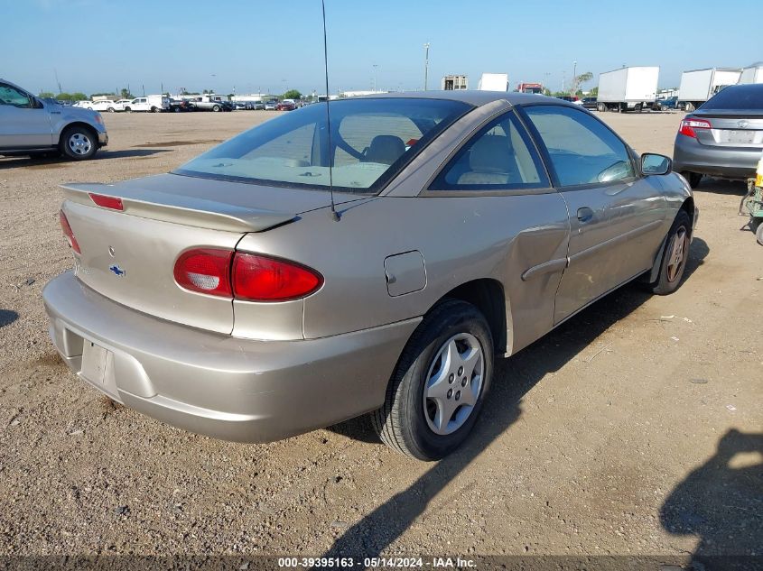 2001 Chevrolet Cavalier VIN: 1G1JC124417132312 Lot: 39395163