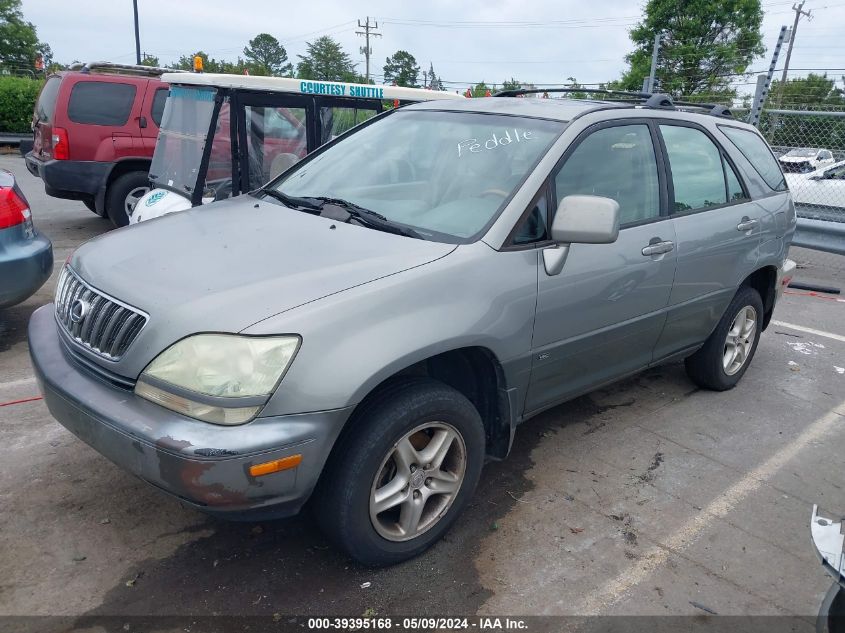 2002 Lexus Rx 300 VIN: JTJGF10U720139290 Lot: 39395168