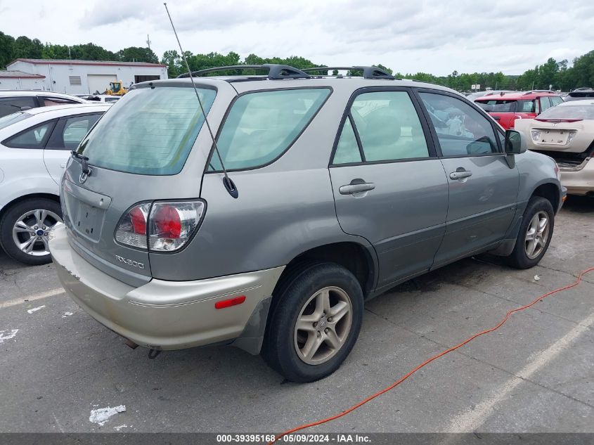 2002 Lexus Rx 300 VIN: JTJGF10U720139290 Lot: 39395168