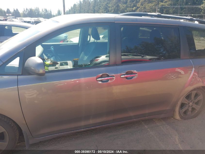 2016 Toyota Sienna Se 8 Passenger VIN: 5TDXK3DC9GS727823 Lot: 39395172