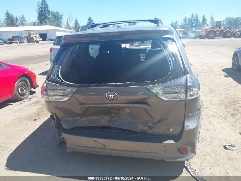 2016 Toyota Sienna Se 8 Passenger VIN: 5TDXK3DC9GS727823 Lot: 39395172