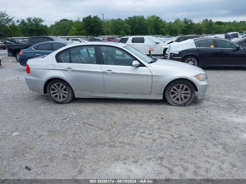 2006 BMW 325I VIN: WBAVB13586KX68445 Lot: 39395174