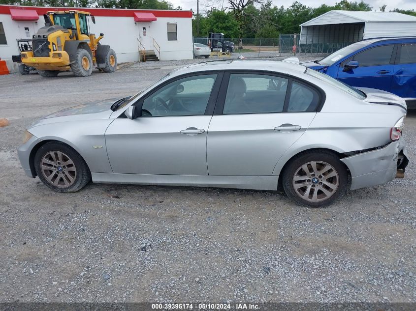 2006 BMW 325I VIN: WBAVB13586KX68445 Lot: 39395174