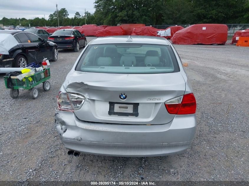 2006 BMW 325I VIN: WBAVB13586KX68445 Lot: 39395174