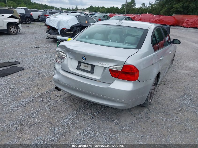 2006 BMW 325I VIN: WBAVB13586KX68445 Lot: 39395174