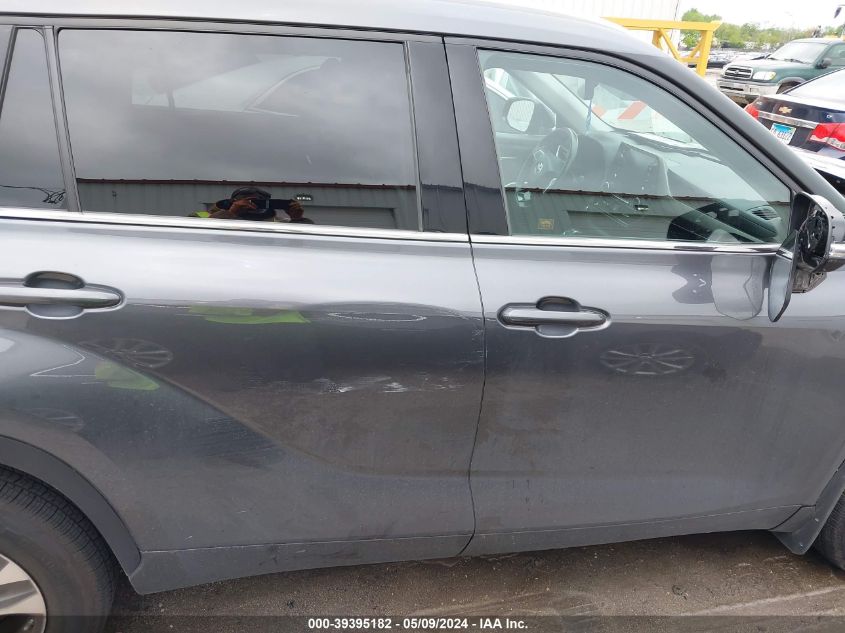 2020 Toyota Highlander Xle VIN: 5TDGZRBH2LS015130 Lot: 39395182