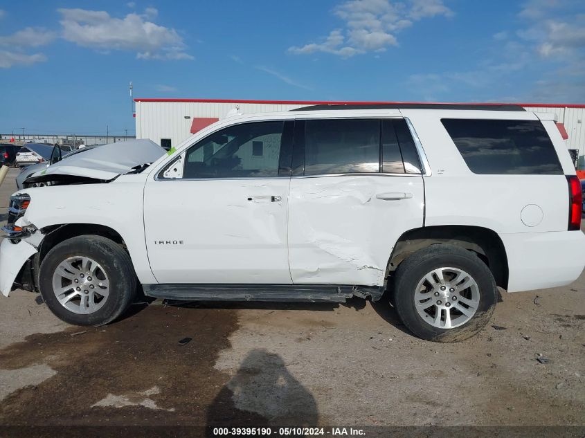 2020 Chevrolet Tahoe 4Wd Lt VIN: 1GNSKBKC5LR114783 Lot: 39395190