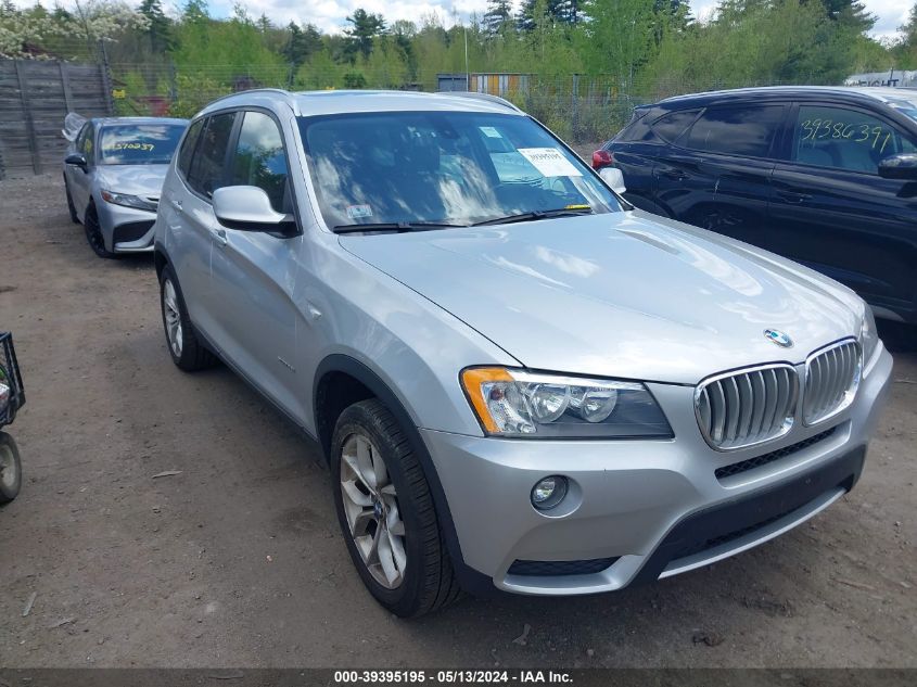 2013 BMW X3 XDRIVE28I - 5UXWX9C52D0A32439