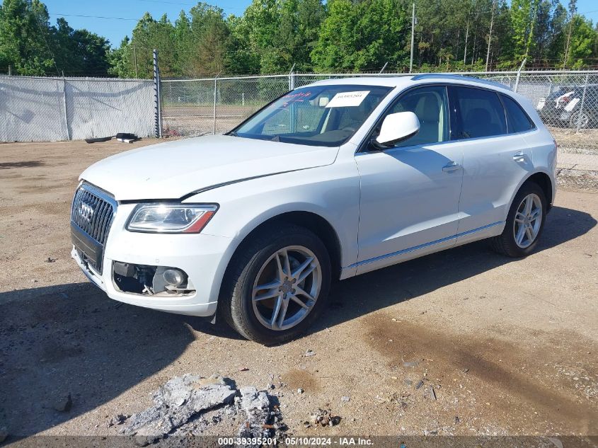 2016 Audi Q5 2.0T Premium VIN: WA1L2AFP5GA089936 Lot: 39395201