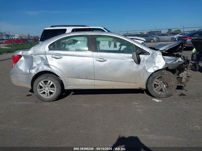 2014 Chevrolet Sonic Lt Auto VIN: 1G1JC5SH3E4138071 Lot: 39395205