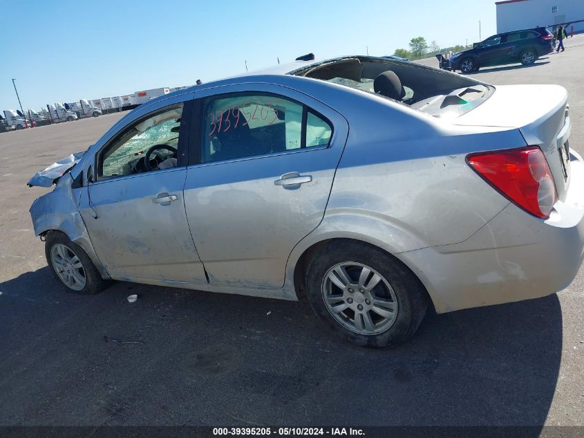 2014 Chevrolet Sonic Lt Auto VIN: 1G1JC5SH3E4138071 Lot: 39395205